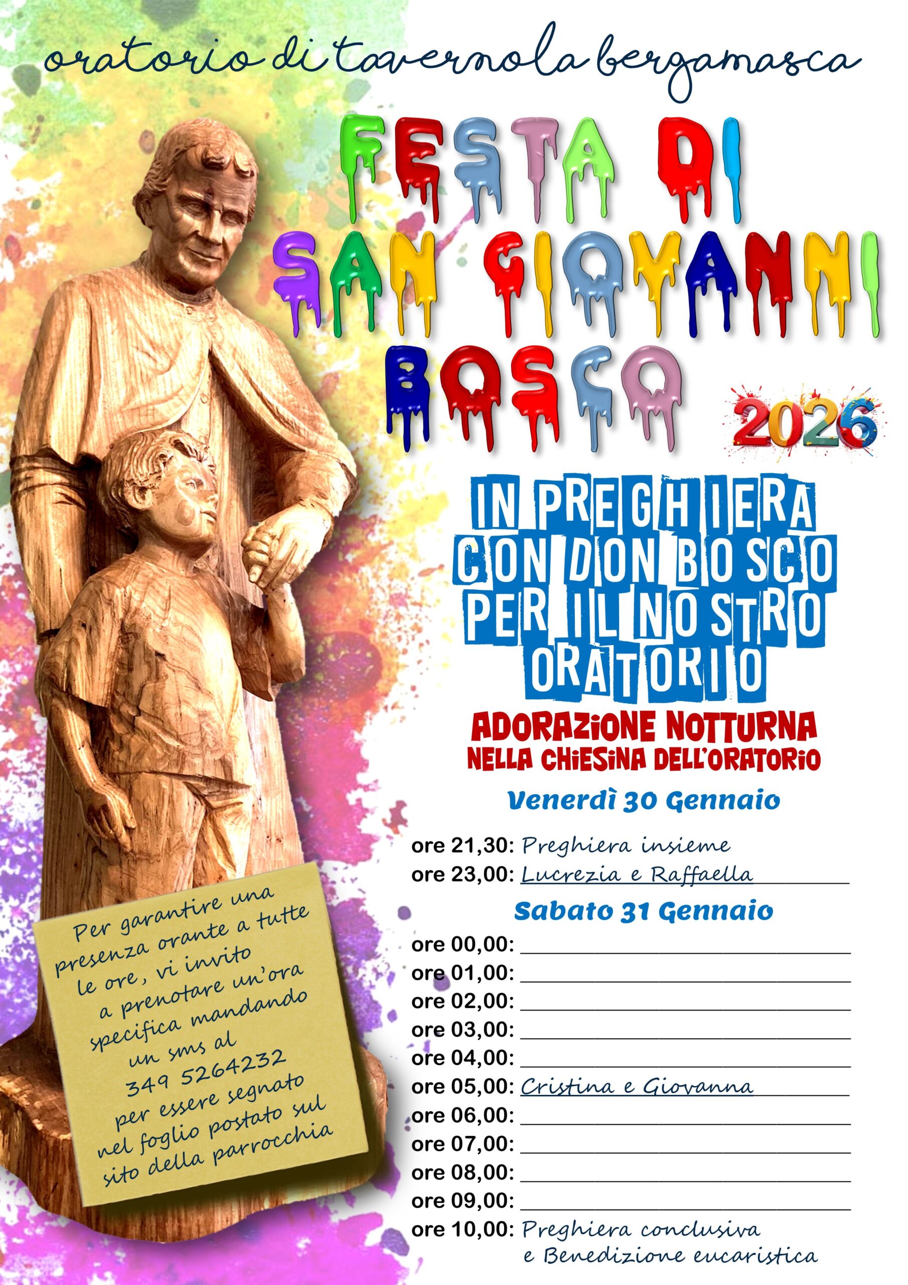 Avviso don Bosco - Adorazione 3