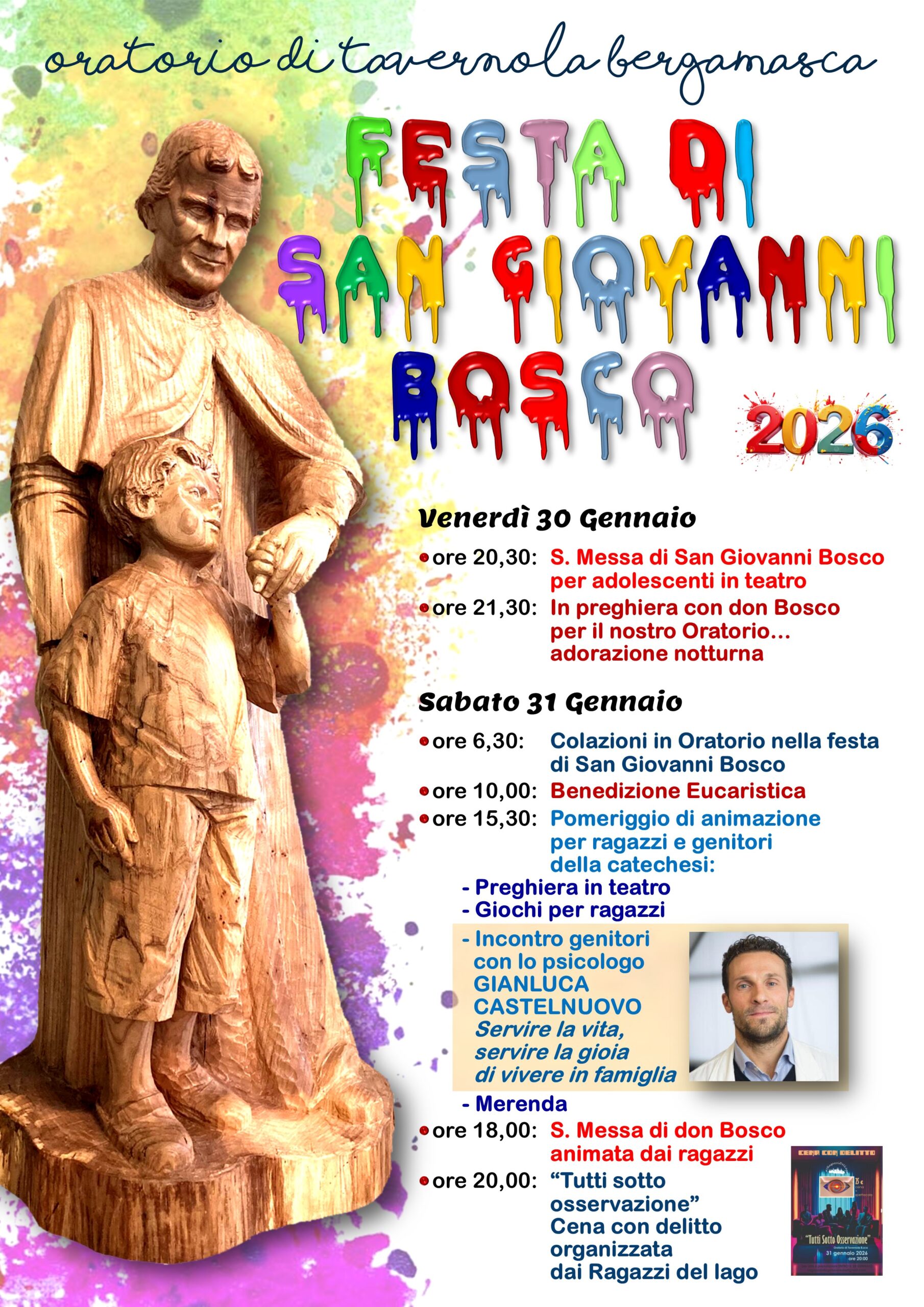 Locandina don Bosco 2026