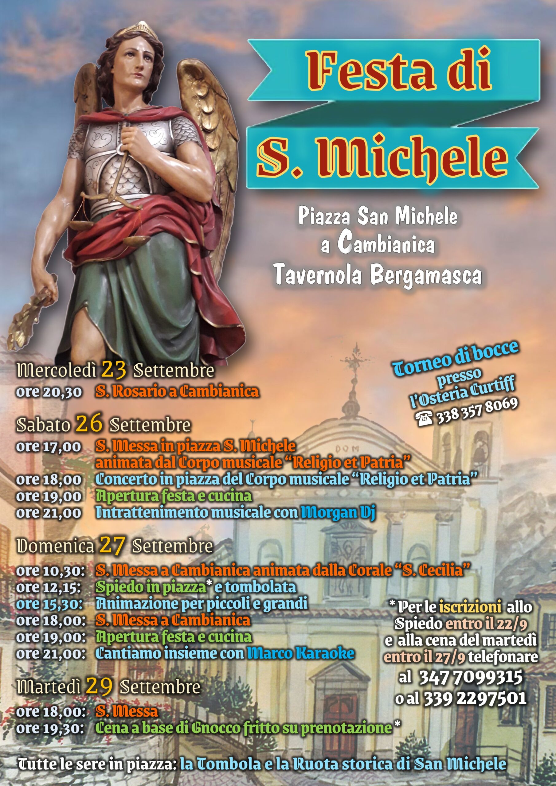 Locandina Festa di San Michele 2026 1
